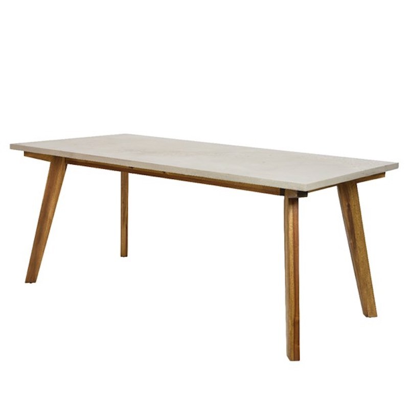 Table béton Ibiza P90xL180xH76cm