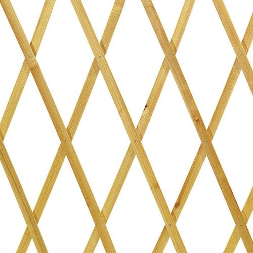 Treillis Extensible en Bois pour Plantes Grimpantes de Balcon, Terrasse et Jardin (150x200)