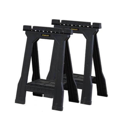 Lot de 2 supports de travail pliables Stanley - Capacité 362 kg (Junior STST1-70355)