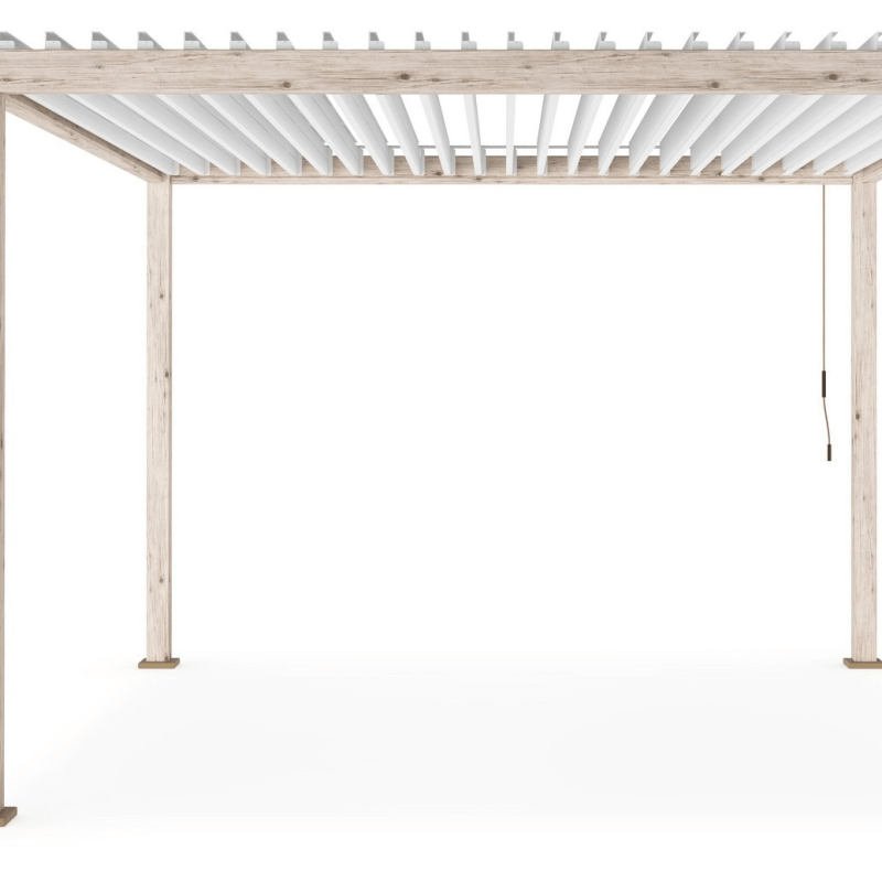 Pergola Océan 3,6x3,6 mètres Bizzotto