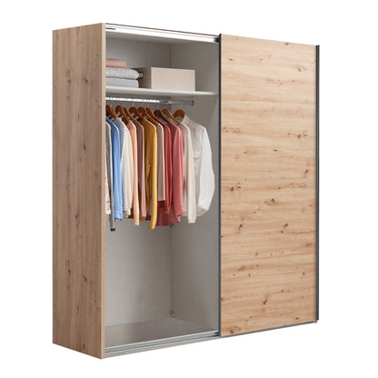 Armoire Systema 2 portes coulissantes 200x67x223H cm