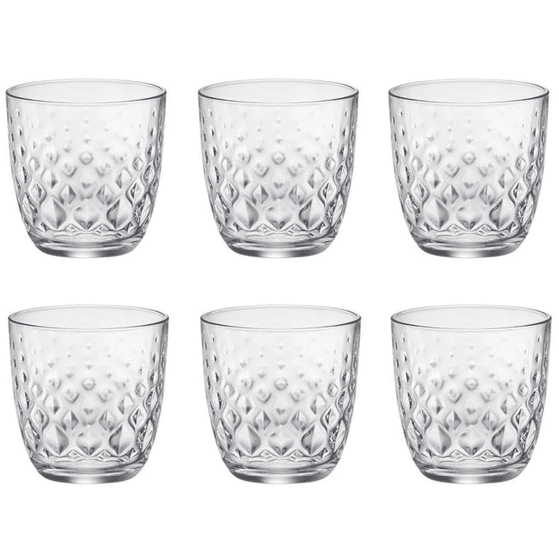 Verres à eau Bormioli Glit 6 pièces