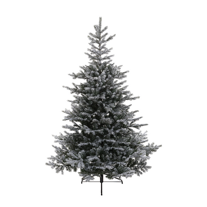 Sapin de Noël Grandis enneigé H210 x Ø150 cm