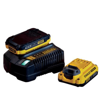 Kit avec 2 batteries 20V 2x2,0 Ah et chargeur Black and Decker