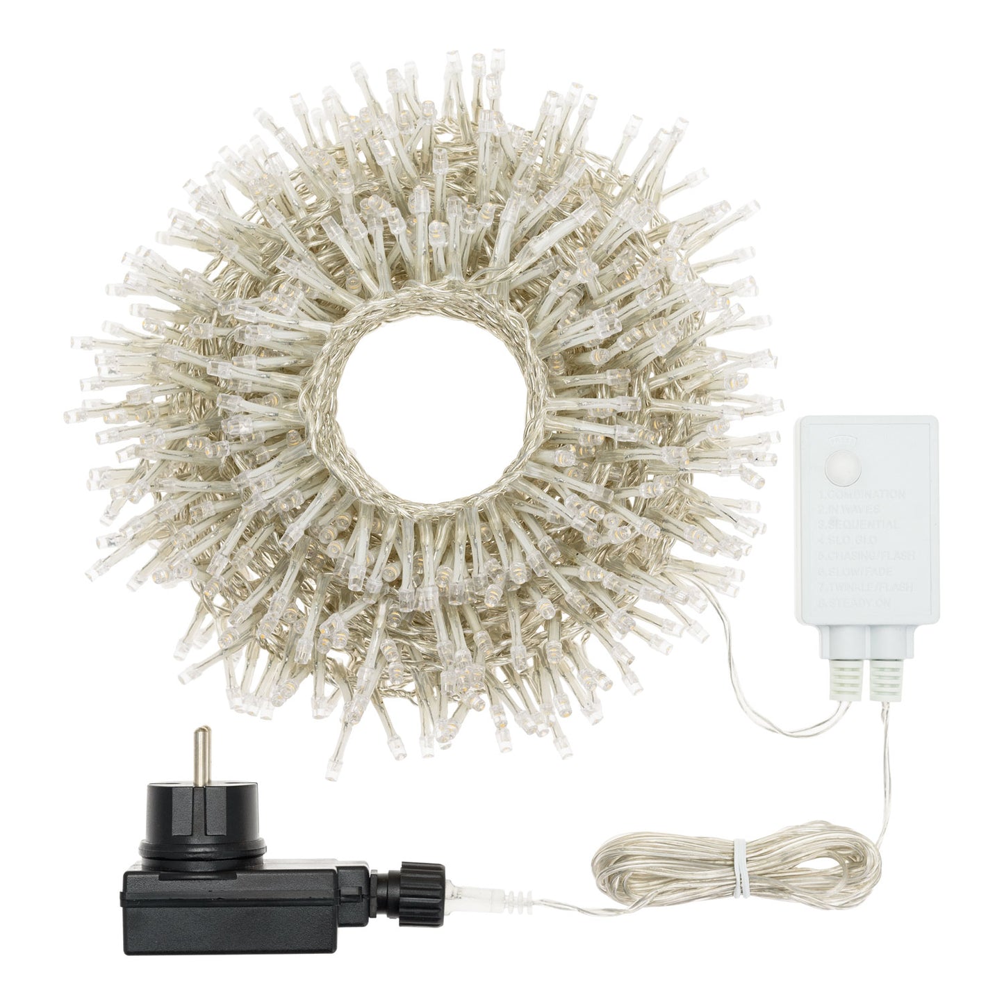 MiniCluster ø6cm XNTL 720 LED TRADITIONNEL 4+14,9m Lumières de Noël