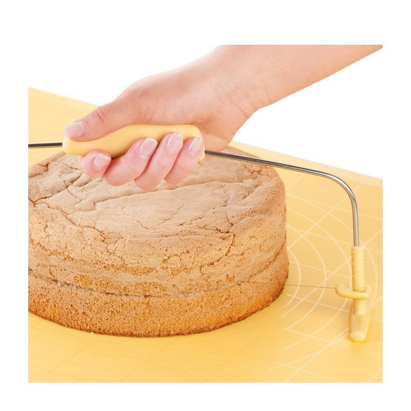 Coupe-gâteau Tescoma Delicia 630095 - Ajustez le fil pour couper des gâteaux parfaits en cuisine ou à la maison.