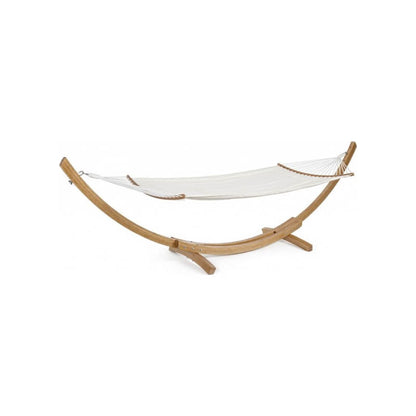 Hamac de luxe en bois mélaminé 383x89 cm