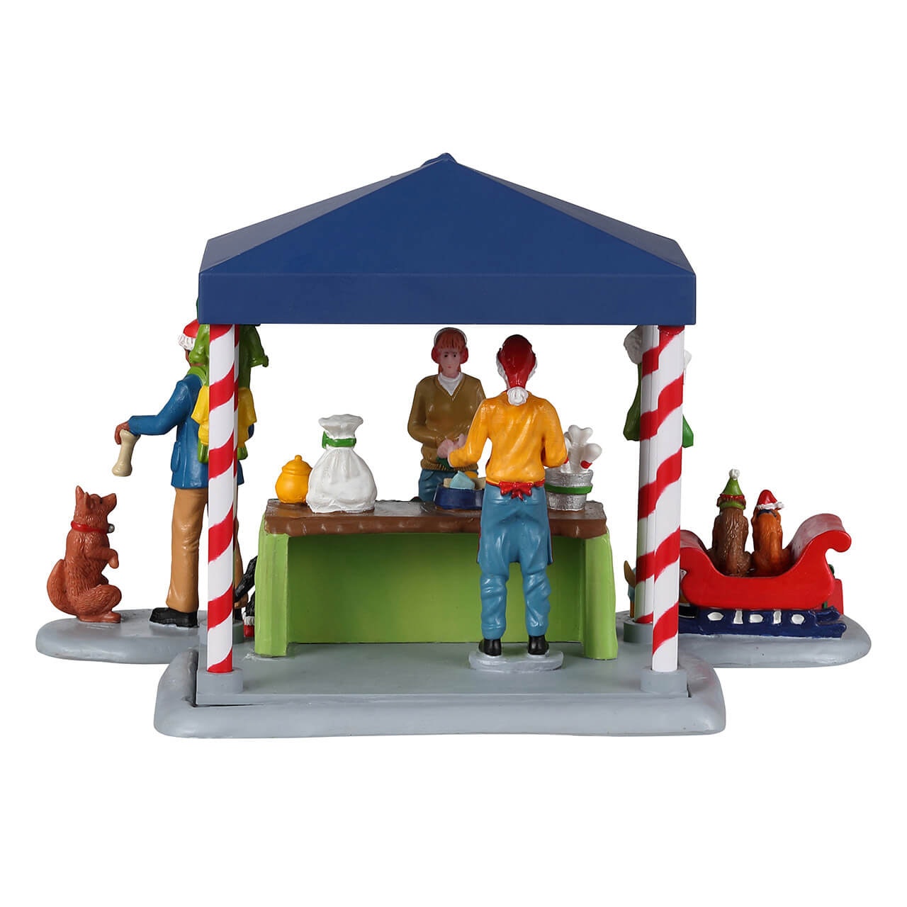 Lemax Santa Claws &amp; Paws Set Of 3 - Ensemble de 3 griffes et pattes du Père Noël pour village de Noël