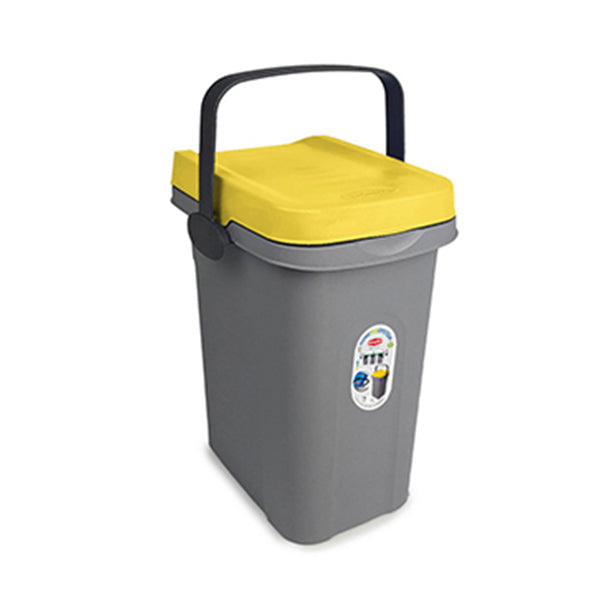 Poubelle jaune 7 L Home Eco System