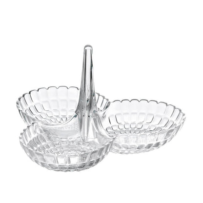 Guzzini - Plat à hors-d'œuvre transparent Tiffany