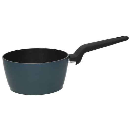 Cocotte 1 Manche 16 Cm Aluminium Bleu