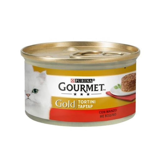 Galettes de bœuf Gourmet Gold Purina 85 grammes