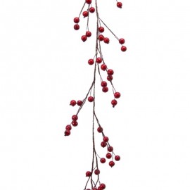 Branche décorative aux fruits rouges h150 cm