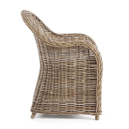 Fauteuil Martin New Natural avec coussin