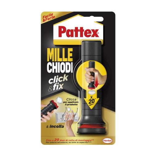 Pattex Millechiodi Colle de montage Click &amp; Fix 30g