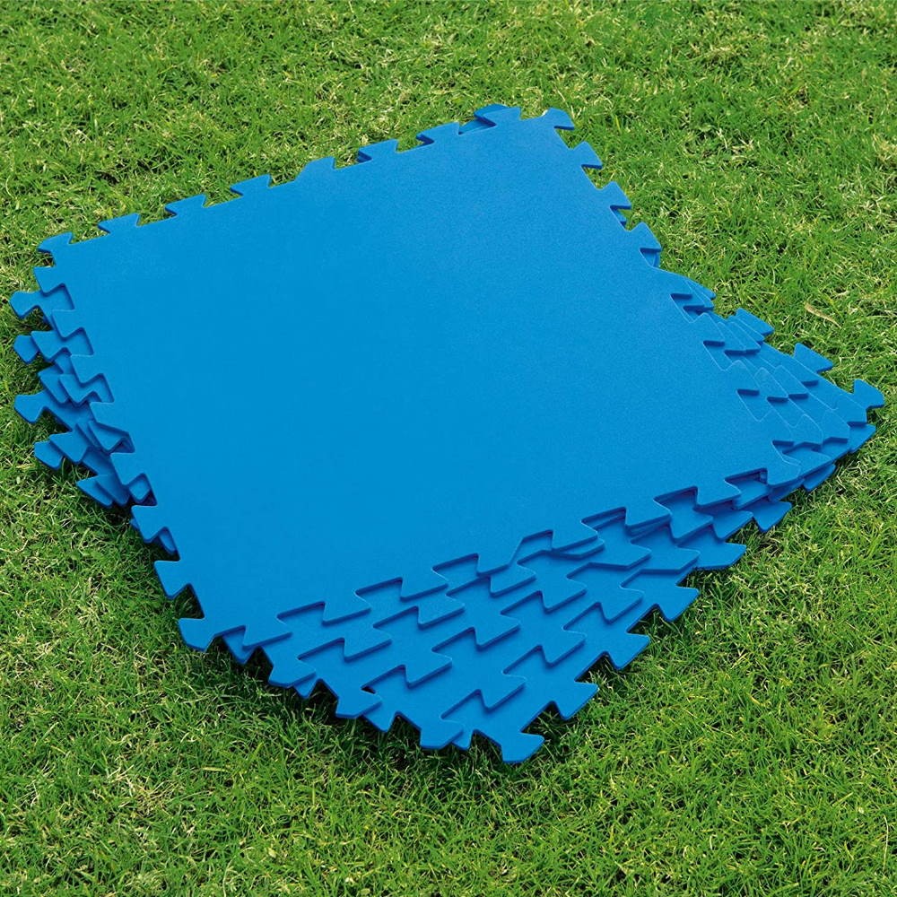 Tapis de protection sous piscine 200x100 cm. Bleu Bestway