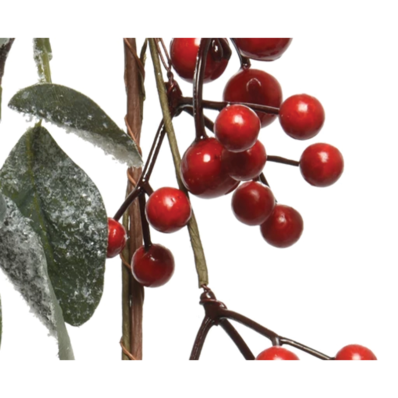 Couronne de fruits rouges 130 cm