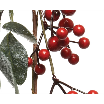 Couronne de fruits rouges 130 cm