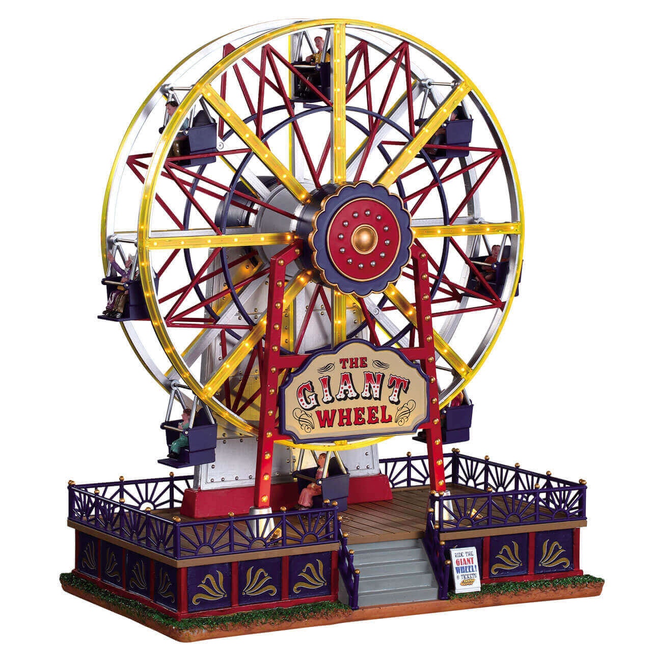 Lemax La Roue Géante - La Roue Géante Jeu d'hiver décoration pour village de Noël