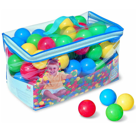 Paquet de 100 boules colorées multicolores