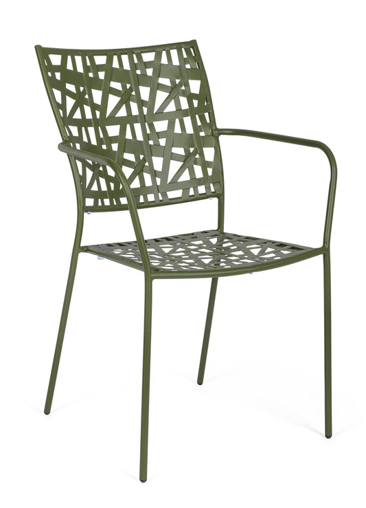 Chaise C-Br Kelsie Verte