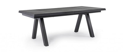 Table extensible anthracite 265 x 103 cm