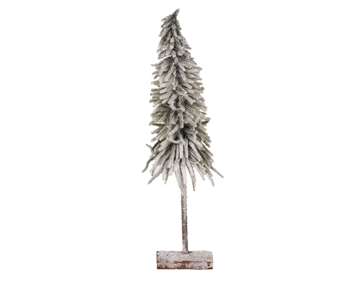 Mini sapin enneigé d'intérieur 75 x 20 cm