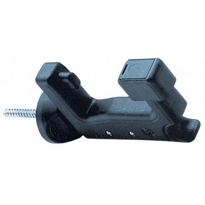 Supports de volets en plastique à anse noire (2 pièces)