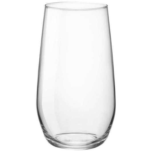 Set de 6 verres à boire 390 cc en verre transparent