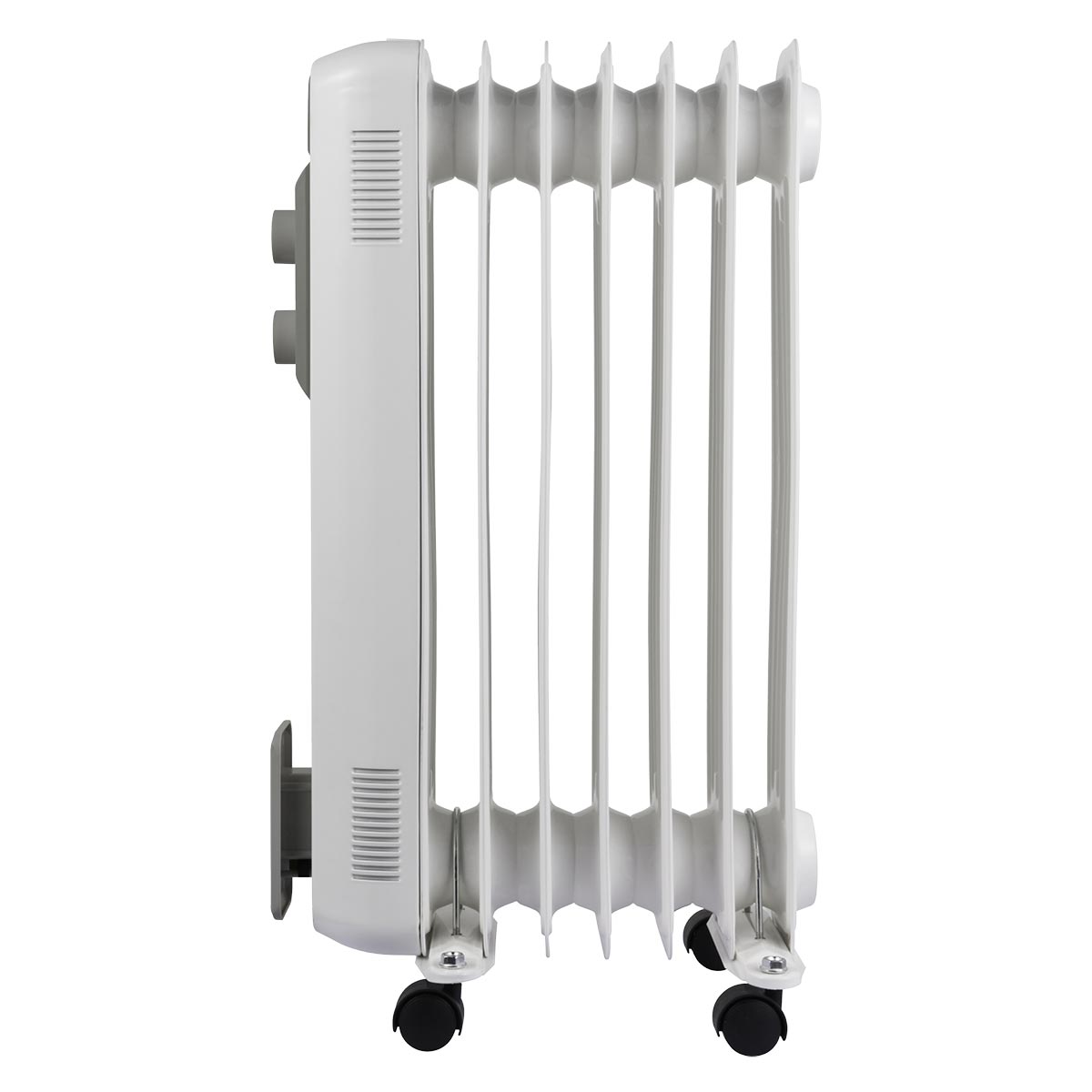 Radiateur à huile 7 éléments - 125x575mm - Chauffe par convection naturelle