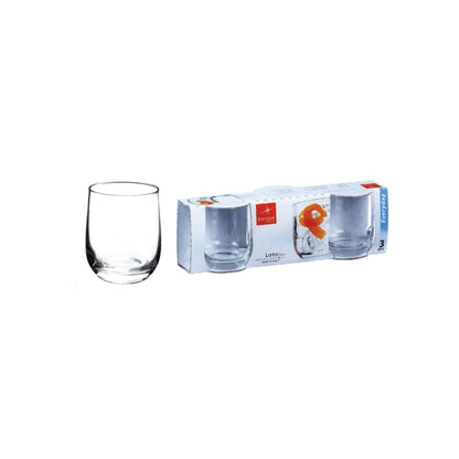 Bormioli - Set de 3 verres à eau Loto 27cl