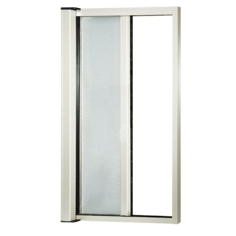 Moustiquaire horizontale blanche enroulable 120 x 240 h cm