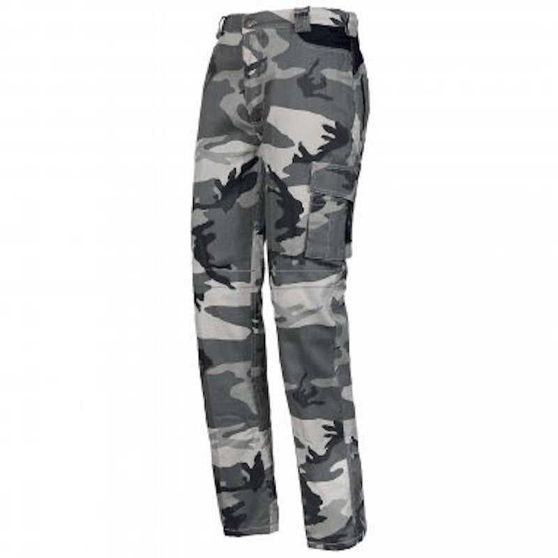 Pantalon zippé camouflage M