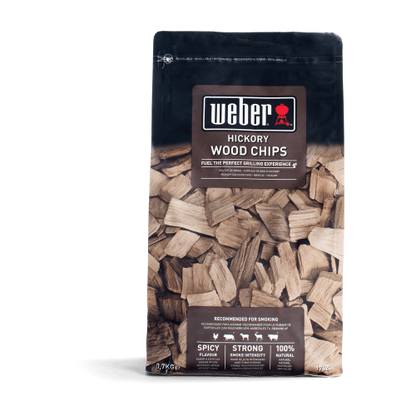 Copeaux de bois à fumer Weber Hickory Blend 700 g (code produit 17624)