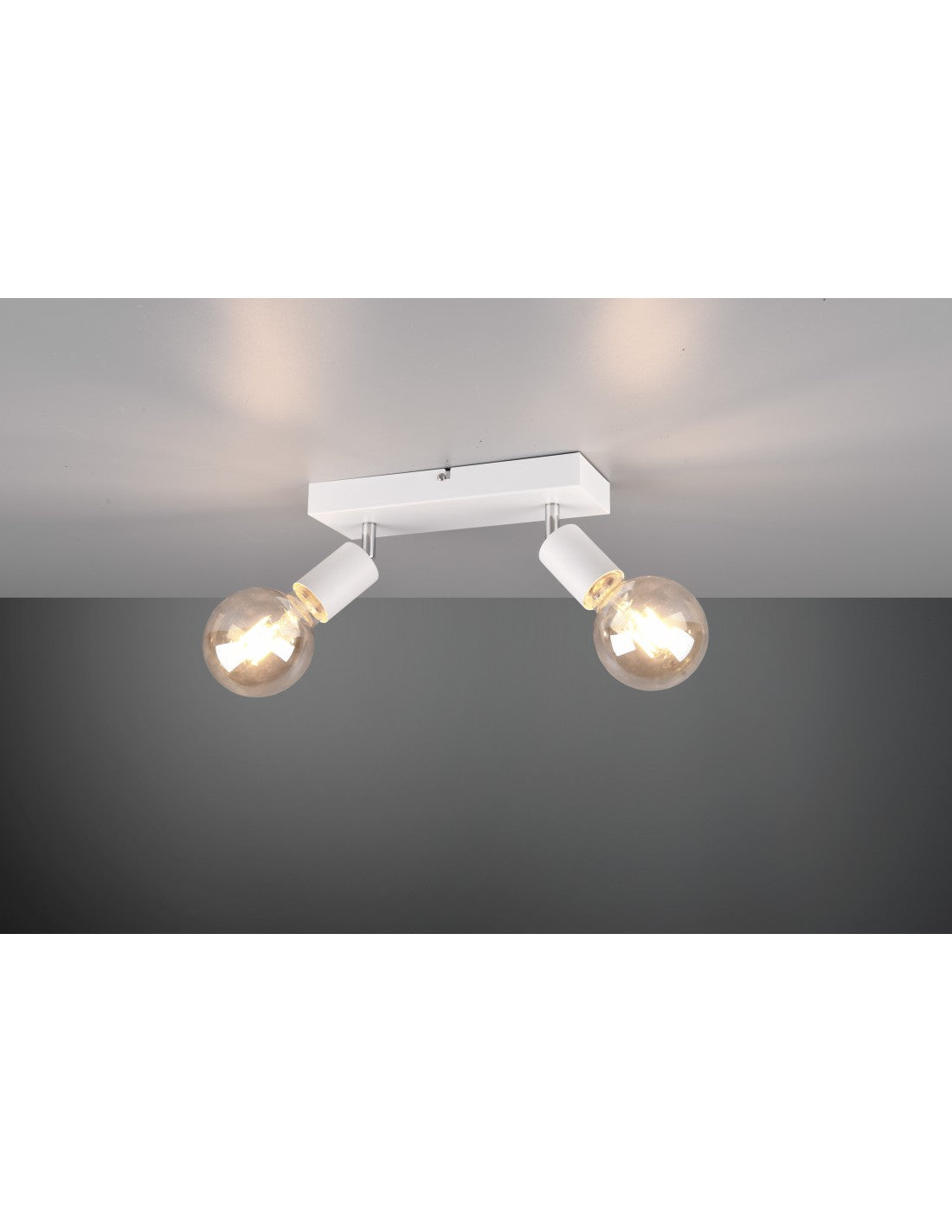 Spot 2xE27 Vannes Blanc L26 cm Trio Lighting