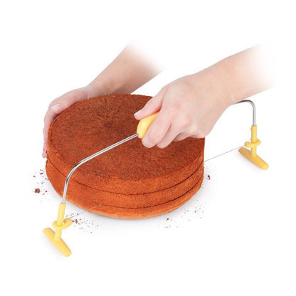 Coupe-gâteau Tescoma Delicia 630095 - Ajustez le fil pour couper des gâteaux parfaits en cuisine ou à la maison.