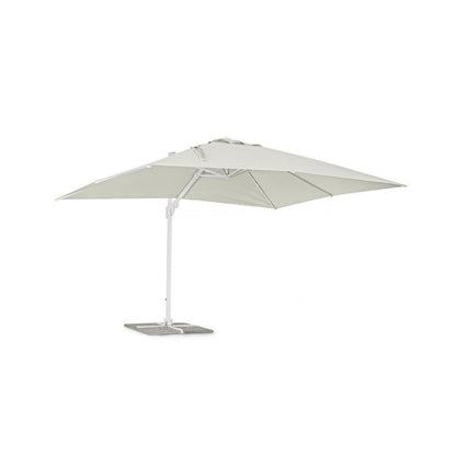 Parasol Eden blanc/naturel 300x400xh260 cm