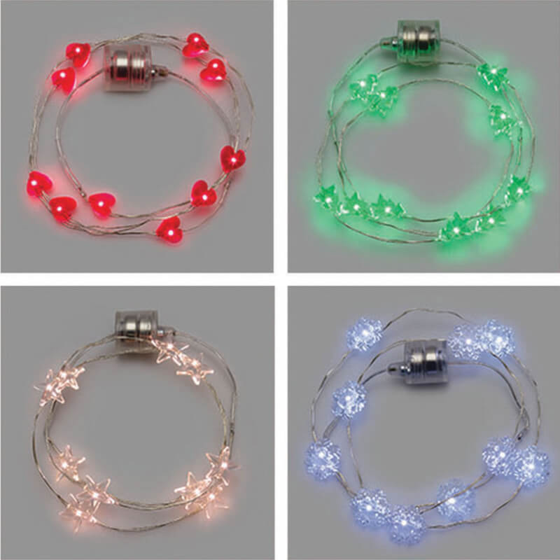 Collier Brilly Noël LED B/0