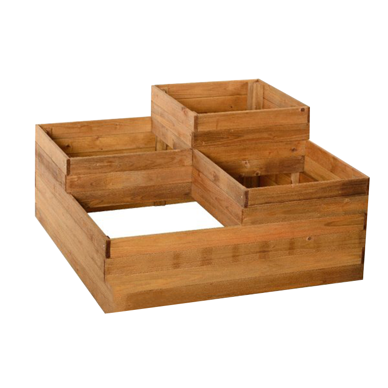 Jardinière en bois imprégné