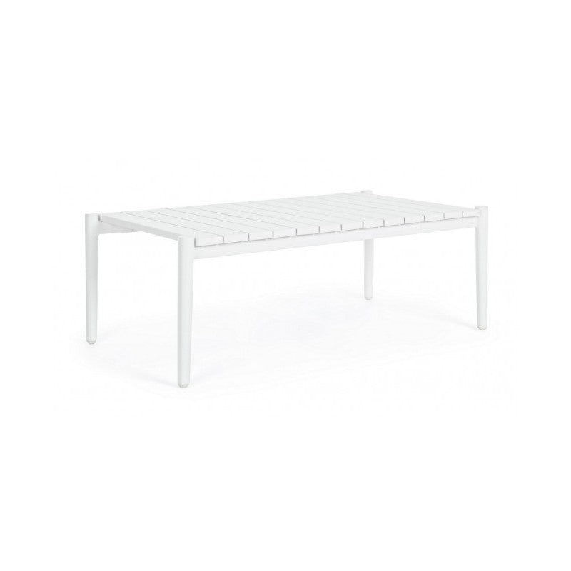 Table basse Calypso blanche 110x60 cm