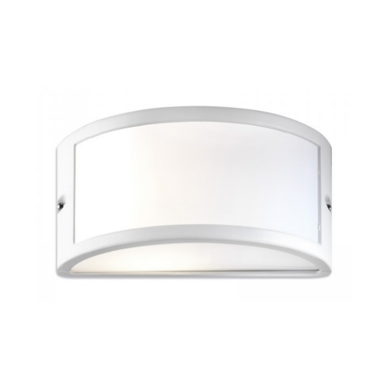 Enio Applique Moderne 60W Argent 08595 - Éclairage Extérieur