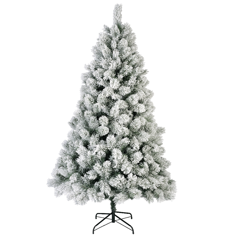 Sapin de Noël Vancover enneigé H 210 x Ø132 cm