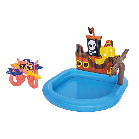 Piscine gonflable bateau pirate