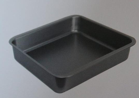 Plaque à pâtisserie carrée en aluminium antiadhésif de qualité moyenne, produit italien - 35 cm de hauteur