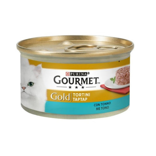 Tartelettes Gourmet Gold au thon Purina 85 grammes