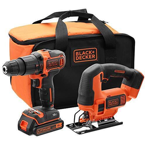 Kit perceuse et scie à métaux Black and Decker 18 V