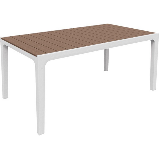 Keter Harmony table blanc-capuvvino 160x90 cm