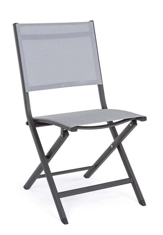 Chaise pliante Elin Antracite-Grigio