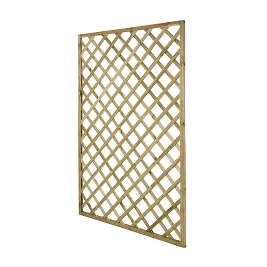 Grille rectangulaire en bois imprégné 120x180