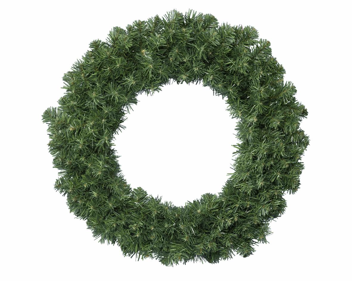 Couronne de Noël Impériale pour Intérieur et Extérieur H 25 x Ø 120 cm